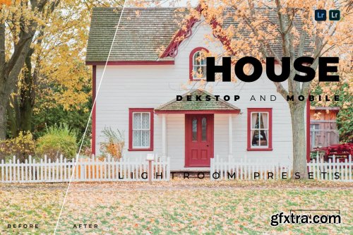 House Desktop and Mobile Lightroom Preset