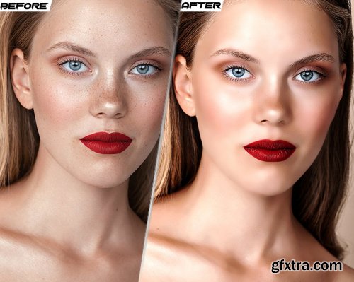 Skin Retouching Photoshop Action