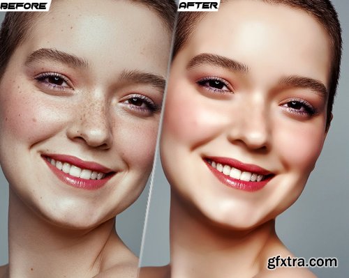 Skin Retouching Photoshop Action