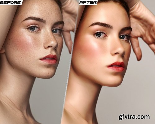 Skin Retouching Photoshop Action