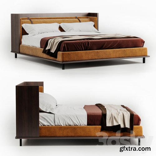 Twelve AM bed by Molteni & C