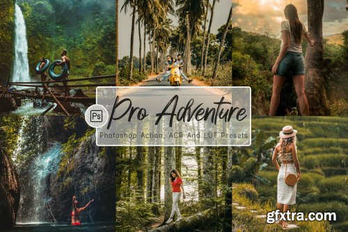 CreativeMarket - 07 Pro Adventure Photoshop Actions, ACR, LUT Presets