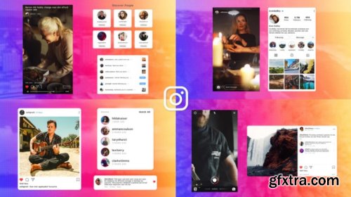 Instagram Social Media Elements 433869