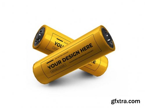 Small AA battery mockup