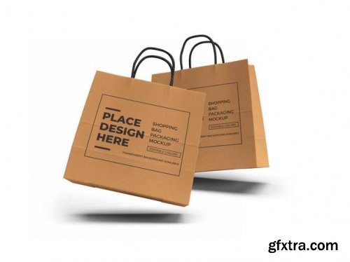 Shopping bag mockup