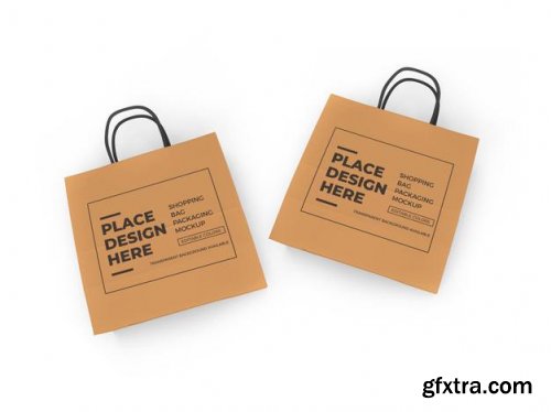 Shopping bag mockup