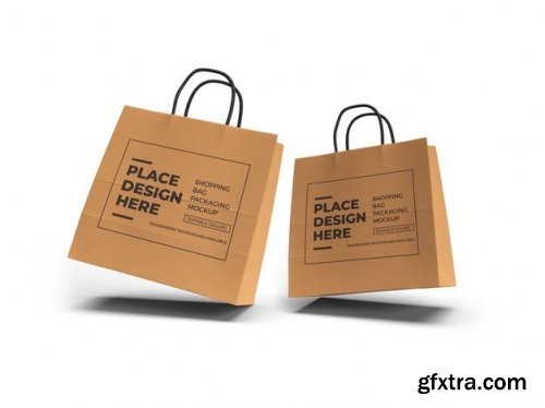 Shopping bag mockup