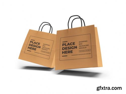 Shopping bag mockup