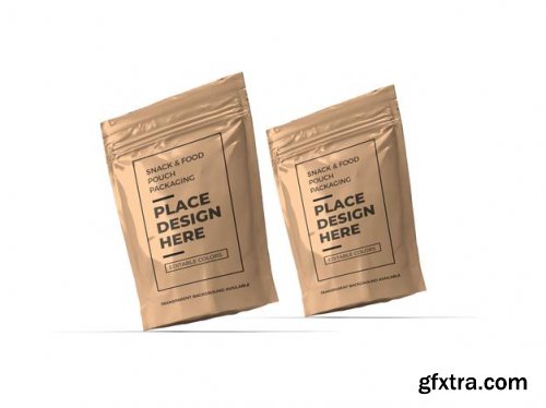  Snack packaging mockup