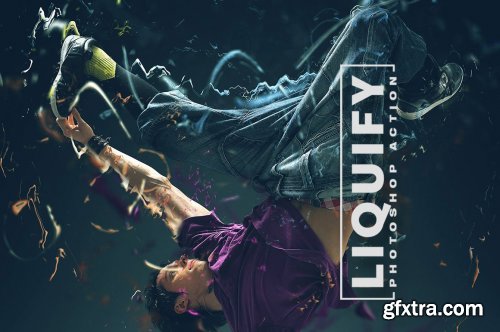 CreativeMarket - Liquify Photoshop Action 6097853