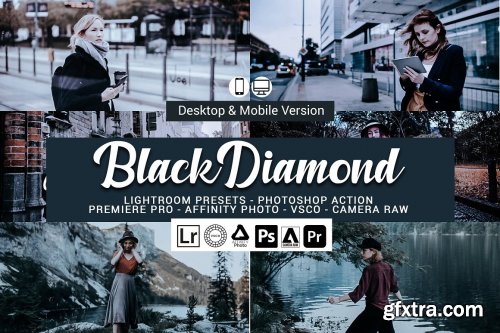  CreativeMarket - Black Diamond Lightroom Presets 5156439