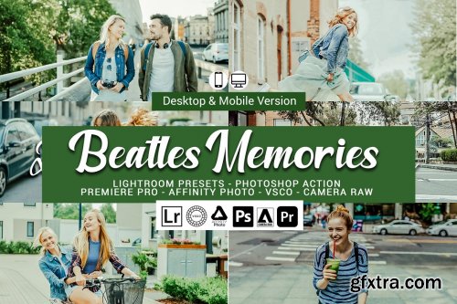 CreativeMarket - Beatles Memories Lightroom Presets 5155790