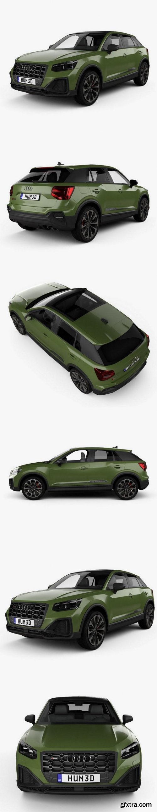 Audi SQ2 2020 3D Model