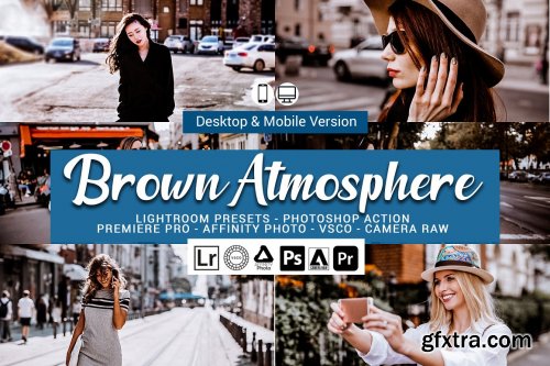 CreativeMarket - Brown Atmosphere Lightroom Presets 5156477