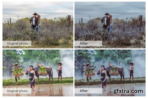 CreativeMarket - Cloudy Day Lightroom Presets 5156988