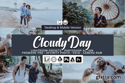 CreativeMarket - Cloudy Day Lightroom Presets 5156988