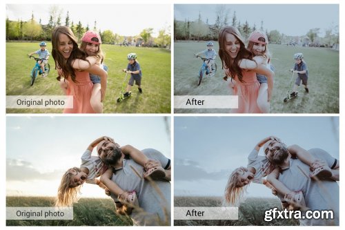 CreativeMarket - Cloudy Day Lightroom Presets 5156988