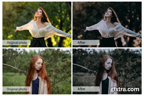 CreativeMarket - Dark Forest Lightroom Presets 5156999