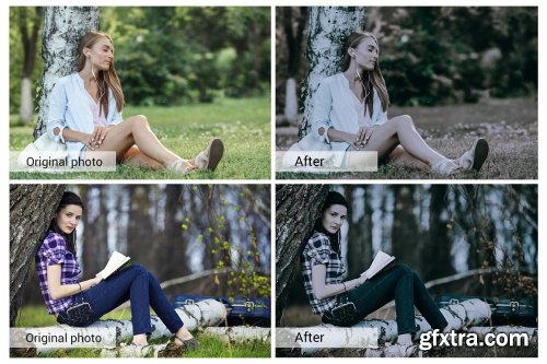 CreativeMarket - Dark Forest Lightroom Presets 5156999