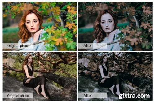 CreativeMarket - Dark Forest Lightroom Presets 5156999