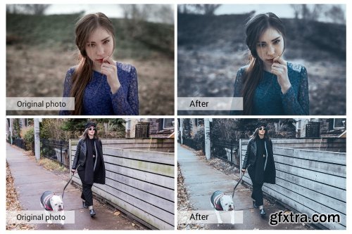 CreativeMarket - Dark Matte Lightroom Presets 5157045