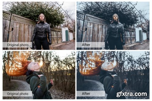 CreativeMarket - Dark Matte Lightroom Presets 5157045