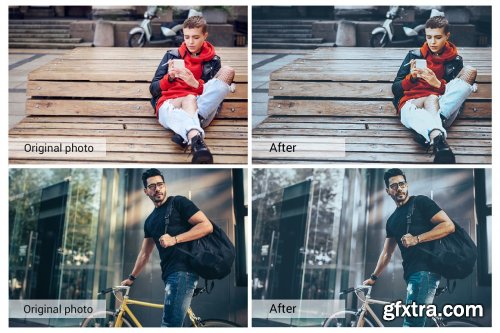 CreativeMarket - Dark Matte Lightroom Presets 5157045