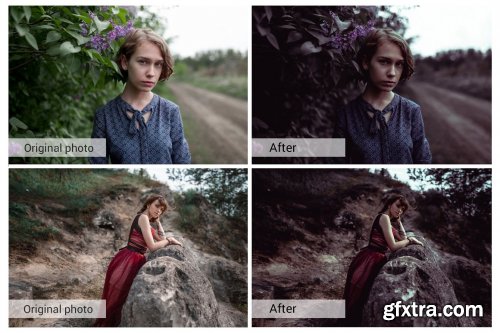 CreativeMarket - Deep Forest Lightroom Presets 5157069