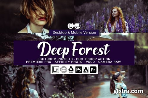 CreativeMarket - Deep Forest Lightroom Presets 5157069