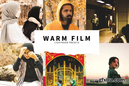 CreativeMarket - 10 Warm Film Lightroom Presets 5978558