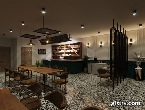 Interior Coffee By Huynh Ngoc Thinh