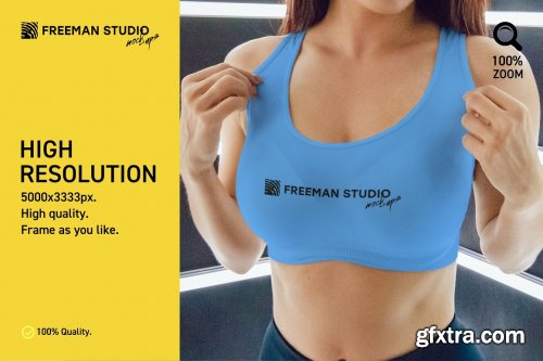 CreativeMarket - Tank-Top Mock-Up Set 6111318