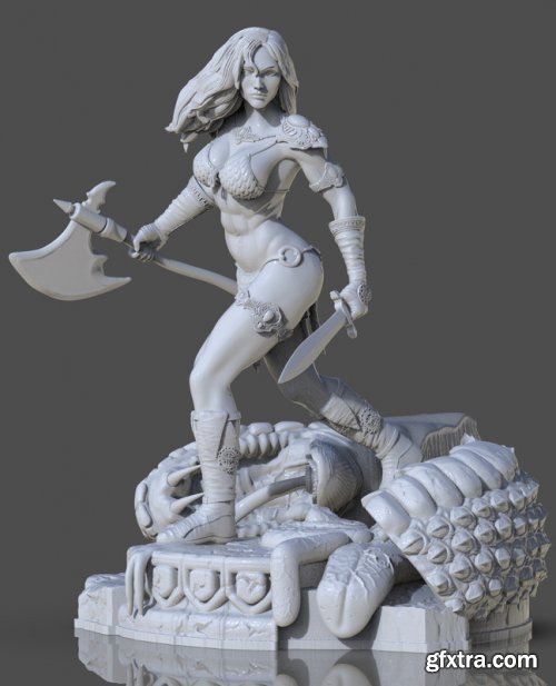 Red Sonja – 3D Print Model