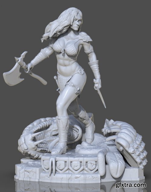 Red Sonja – 3D Print Model