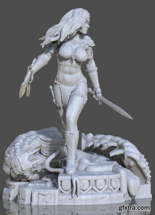 Red Sonja – 3D Print Model