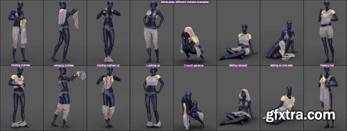  Everyday 2 Daily Poses and Clothes Vol.1 for Genesis 8 Female(s)  