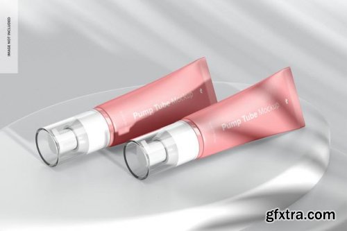 Plastic whistles mockup