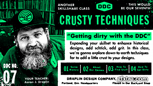 Dirty Design With Draplin: Crusty Techniques to Create Truly Original Work 