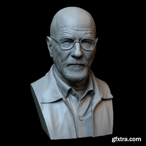 Bust Mr. White – Breaking Bad – 3D Print Model