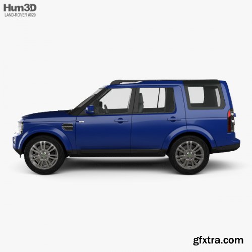 Land Rover Discovery 2014 3D model