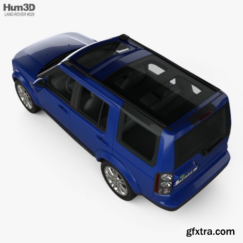 Land Rover Discovery 2014 3D model