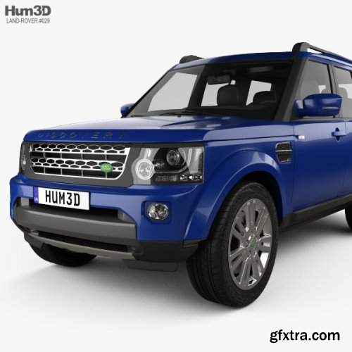 Land Rover Discovery 2014 3D model