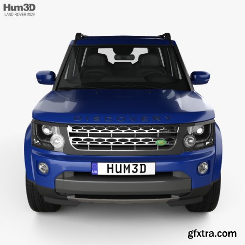 Land Rover Discovery 2014 3D model