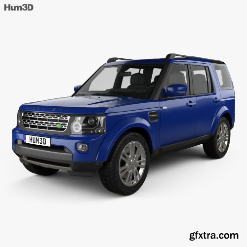 Land Rover Discovery 2014 3D model