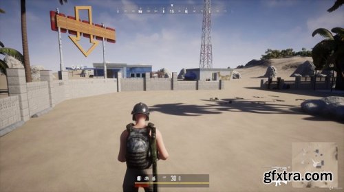 Unreal Engine 4 Game Develop Battle Royale with Blueprint