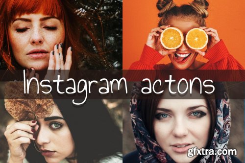 CreativeMarket - 15 Instagram PS Actions 4963351