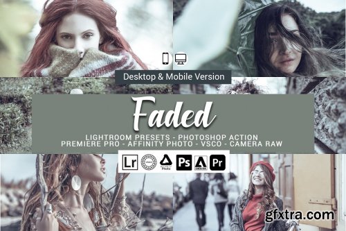 CreativeMarket - Faded Lightroom Presets 5157111