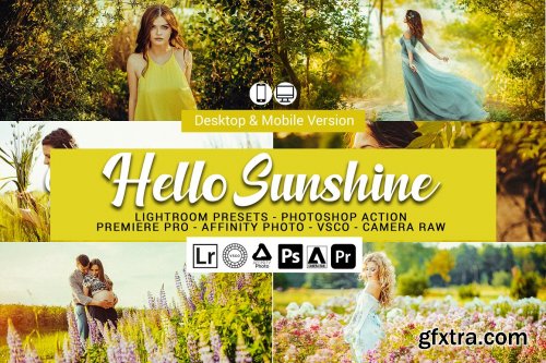 CreativeMarket - Hello Sunshine Lightroom Presets 5157270