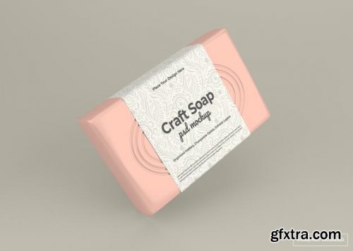 Craft soap mockup