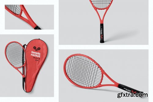 Tennis Racket Mockups